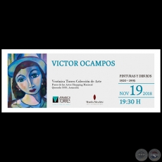 Vctor Ocampos - Pinturas y Dibujos 1920 1995 - Lunes, 19 de Noviembre de 2018